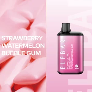 Strawberry Watermelon Bubble Gum ELF BAR BC5000 Ultra