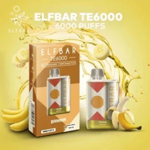 Banana Elf Bar TE6000 Disposable Vape 6000 Puffs
