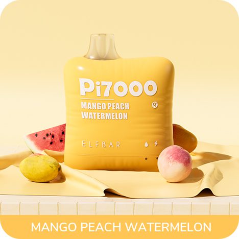 Mango Peach Watermelon ELF BAR Pi7000
