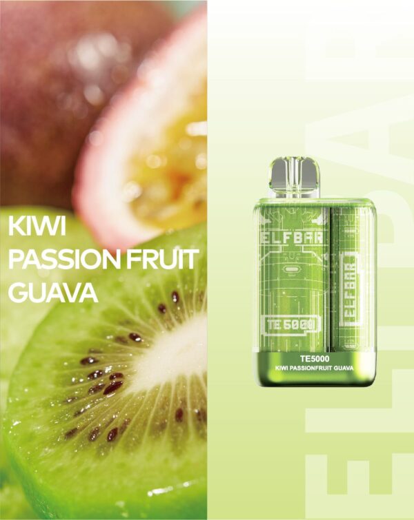 Kiwi Passion Fruit Guava TE5000 ELF BAR